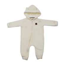 Macacão Pelúcia Masculino com Capuz Orelhinha 8460 - Serelepe