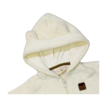 Macacão Pelúcia Masculino com Capuz Orelhinha 8460 - Serelepe