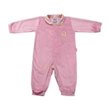 Macacão Plush Feminino Flores 101281 - Sonho Mágico