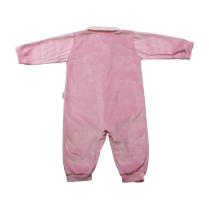 Macacão Plush Feminino Flores 101281 - Sonho Mágico