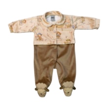 Macacão Plush Feminino Ovelha 132162 - Sonho Mágico