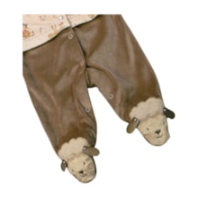 Macacão Plush Feminino Ovelha 132162 - Sonho Mágico