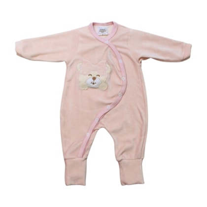 Macacão Plush Feminino Ursa 5004 - Korte Rekorte