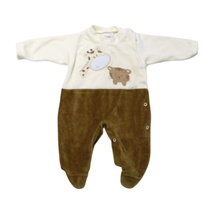 Macacão Plush Masculino Bichos 5022 - Korte Rekorte