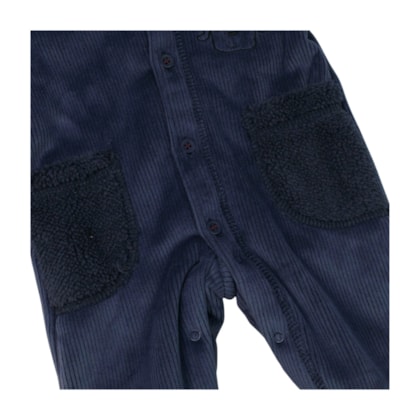 Macacão Plush Masculino com Pelúcia 132161  - Sonho Mágico