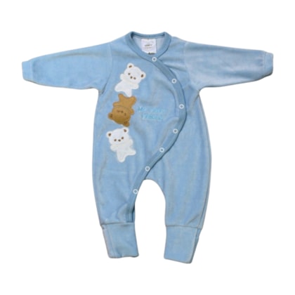 Macacão Plush Masculino Ursos 5021 - Korte Rekorte