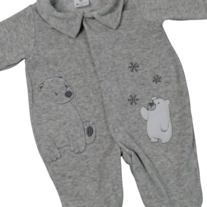 Macacão Plush Masculino Ursos 582- Curioso