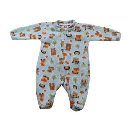 Macacão Soft com Ziper Estampas Sortidas 925 - Baby Bee 