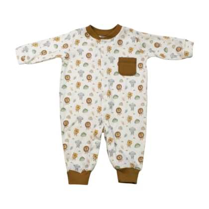 Macacão Suede Longo Masculino Sortido 0012D - Curioso