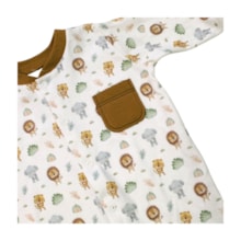 Macacão Suede Longo Masculino Sortido 0012D - Curioso