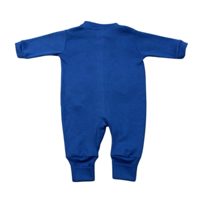 Macacão Suedine Longo Bordado Bichos 991 - Baby Bee