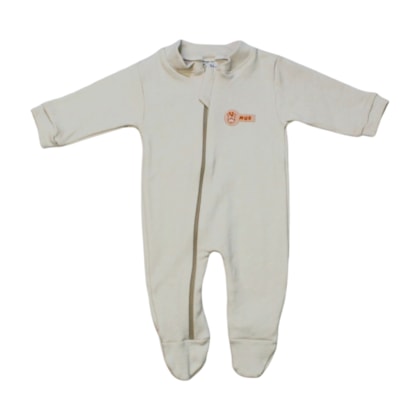 Macacão Suedine Longo com Ziper Liso 5000 - Mub