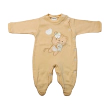 Macacão Suedine Longo Feminino Bordado Gata 4881 - Korte Rekorte