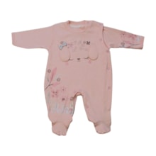 Macacão Suedine Longo Feminino Carinha 1227 - Nilly Baby 