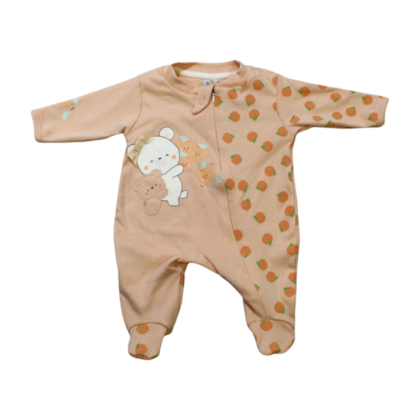 Macacão Suedine Longo Feminino com Ziper 1203 - Nilly Baby 