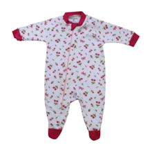 Macacão Suedine Longo Feminino com Ziper Flores 0201321 - Estilinho 