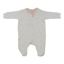 Macacão Suedine Longo Feminino Estampado Borboletas  0048D - Curioso