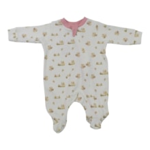 Macacão Suedine Longo Feminino Estampado Cachorra 0048D - Curioso