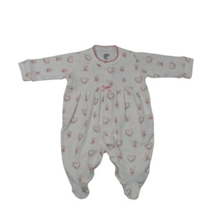 Macacão Suedine Longo Feminino Estampado Gatinha  0015D - Curioso
