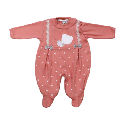 Macacão Suedine Longo Feminino Renda 1206 - Nilly Baby