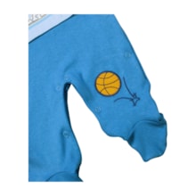 Macacão Suedine Longo Masculino Play 1234 - Nilly Baby