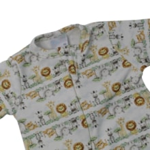Macacão Suedine Longo Masculino Safari 31043 - Miniclo