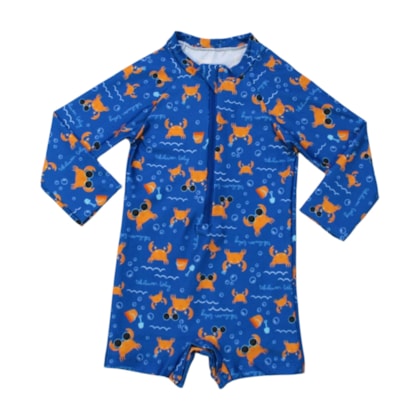 Macacão Térmico Estampado Carangueijo 43820 - Kamylus