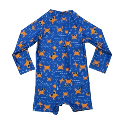 Macacão Térmico Estampado Carangueijo 43820 - Kamylus