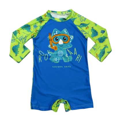 Macacão Térmico Masculino Estampa Dino 43861 - Kamylus