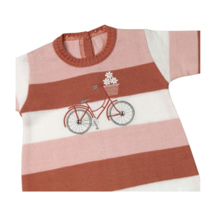 Macacão Tricô Longo Feminino Bike 2940 - Chandra