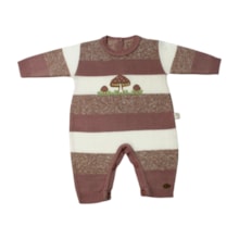 Macacão Tricô Longo Feminino Cogumelo 2940 - Chandra