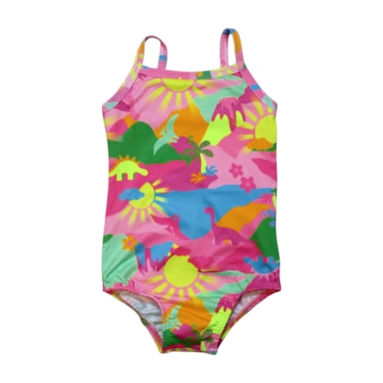 Maio Alça Estampado Dinossauros 43849 - Boca Grande