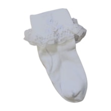 Meia com Renda 18 - Brando