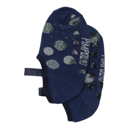 Meia Sapatilha Masculina Sortida 301517  26 a 30 - Pimpolho