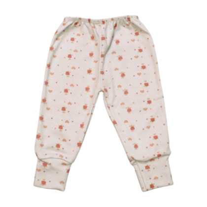 Mijão Feminino Vira Pé Estampado Flor 0501173 - Estilinho