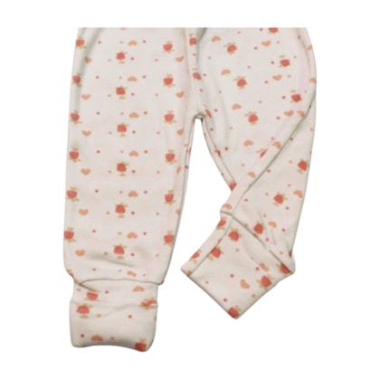 Mijão Feminino Vira Pé Estampado Flor 0501173 - Estilinho