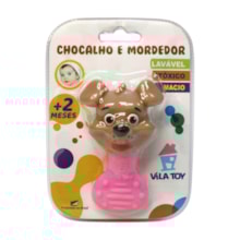 Mordedor com Chocalho Cachorro 100-31 - Vila Toy 
