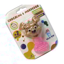 Mordedor com Chocalho Cachorro 100-31 - Vila Toy 