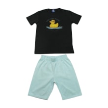 onjunto Masculino Sortido Camiseta e Bermuda Moletinho 9001745 - Pipa