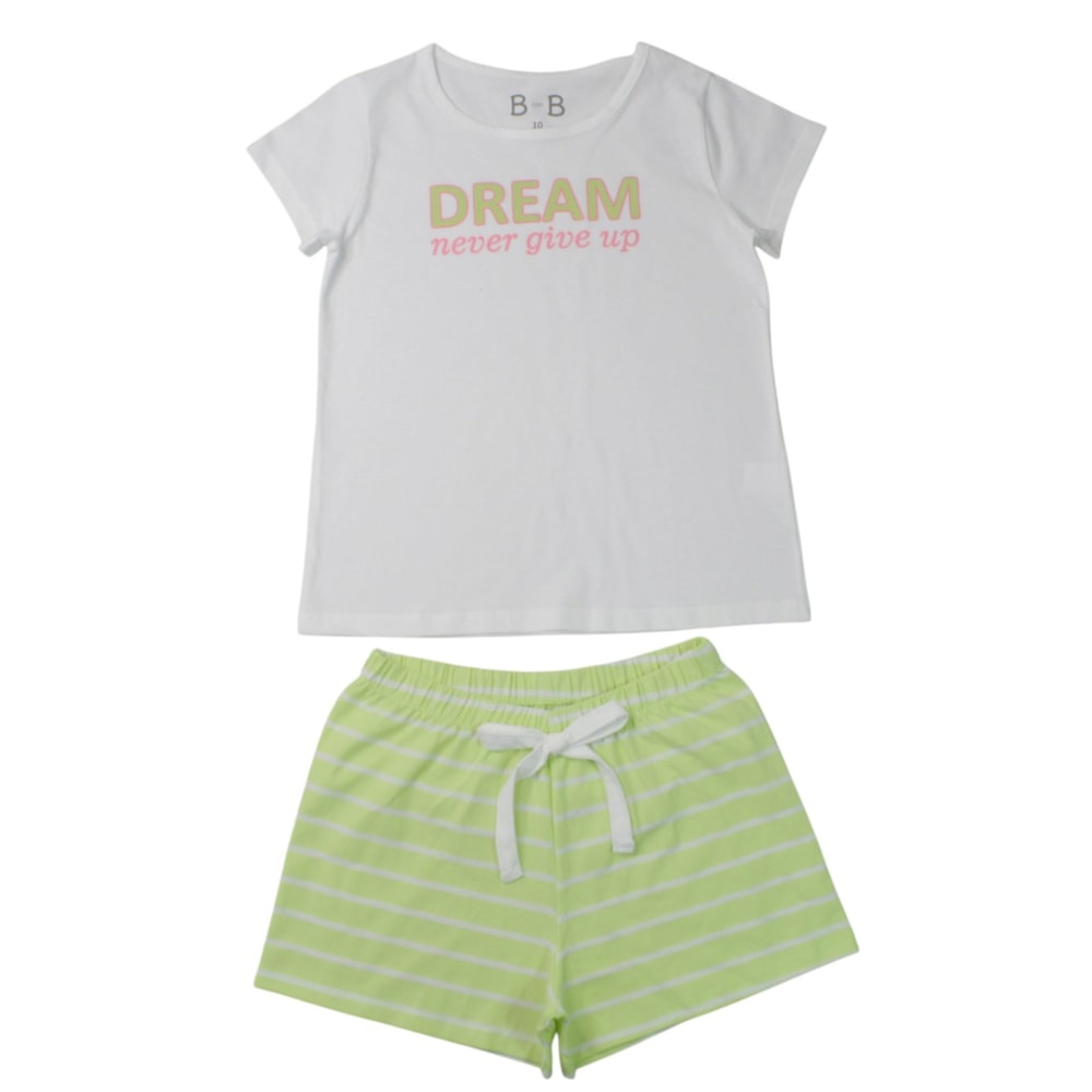Pijama Curto Feminino Dream 8520 - By Gus
