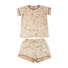 Pijama Feminino Curto Estampado Flores 00078 - Angerô 