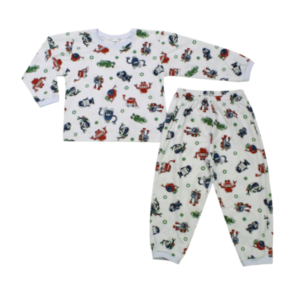Pijama Longo com Estampas Sortidas 1018 - Liritex