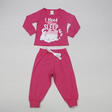Pijama Longo Feminino Estampa Sleep 27148 - Gueda Kids