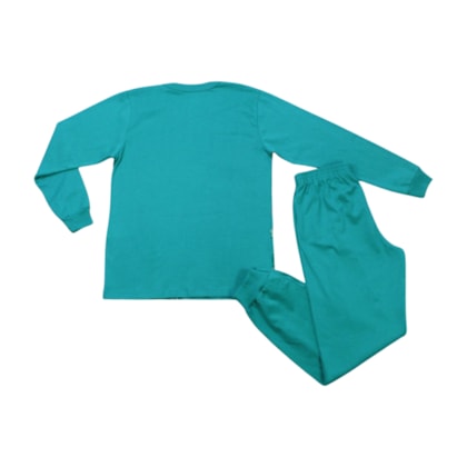 Pijama Longo Masculino Estampa Foguete Brilha no Escuro 9325 - Bicho Bagunça