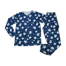 Pijama Longo Térmico Masculino Estampado Bolas 11752 - Kaiani 