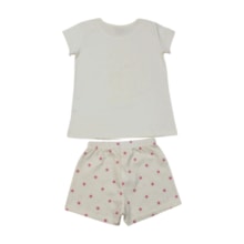 Pijama Malha Curto Feminino Estampa Ursa Brilha no Escuro 24500 - Rollu