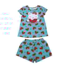 Pijama Malha Curto Feminino Estampado Melancia 1001152 - Kyly 