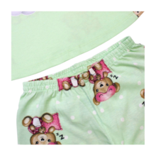 Pijama Malha Curto Feminino Estampado Ursa 1001144 - Kyly