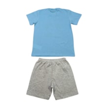 Pijama Malha Curto Masculino Estampa Capivara Brilha no Escuro 25294 - Rollu