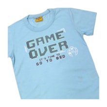 Pijama Malha Curto Masculino Estampa Game Brilha no Escuro 25293 - Rollu